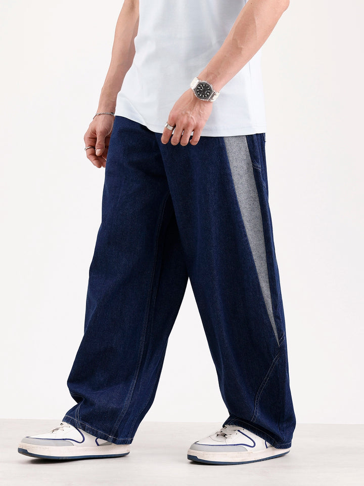 Classic Baloon Fit Jeans   |  Blue