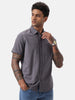 Dark Grey Half Sleeve Shirt