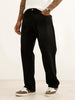 Washed Anti Fit Denim Jeans | Black