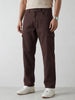 Loose Fit Denim Cargos | Brown