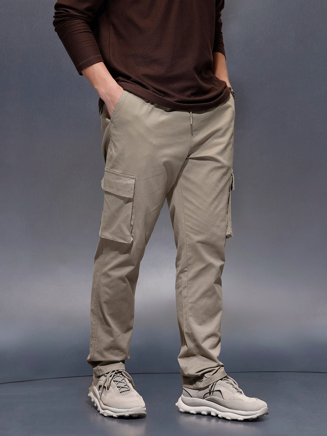 Straight Fit Joggers  | Olive