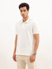Classic Tipping Collar Polo T-Shirt | White