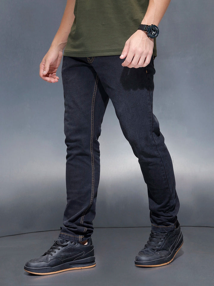 Men's slim fit jeans  | Black