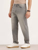 Ankle Slim Fit Denim Jeans | Grey