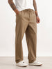 Solid Loose Fit Trouser | Khaki