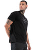 Black Basic Logo Printed T-Shirt