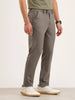 Slim Fit Solid Trouser | Green