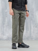 Men's Casual Relaxed Fit Cargo Trousers | Green