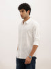 Classic Slim Fit AOP Shirt | White