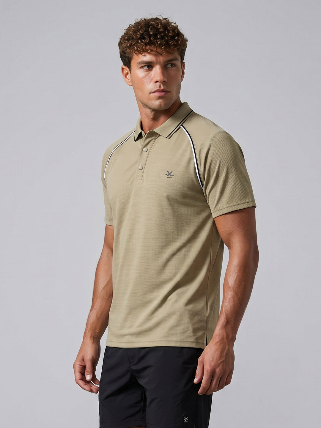 Nylon Active Polo | Active |  Beige