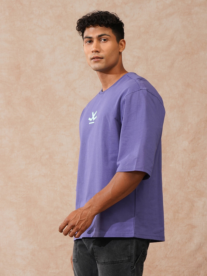 Solid 3/4th Sleeve T-Shirt | Blue