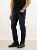 Faded Slim Fit Denim Jeans | Blue