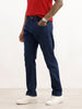 Solid Relaxed Fit Denim Jeans | Blue