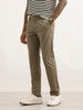 Classic Solid Slim Fit Trouser | Olive