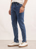 Washed Slim Fit Denim Jeans | Dark Blue