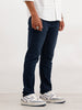 Solid Slim Fit Denim Jeans | Dark Blue