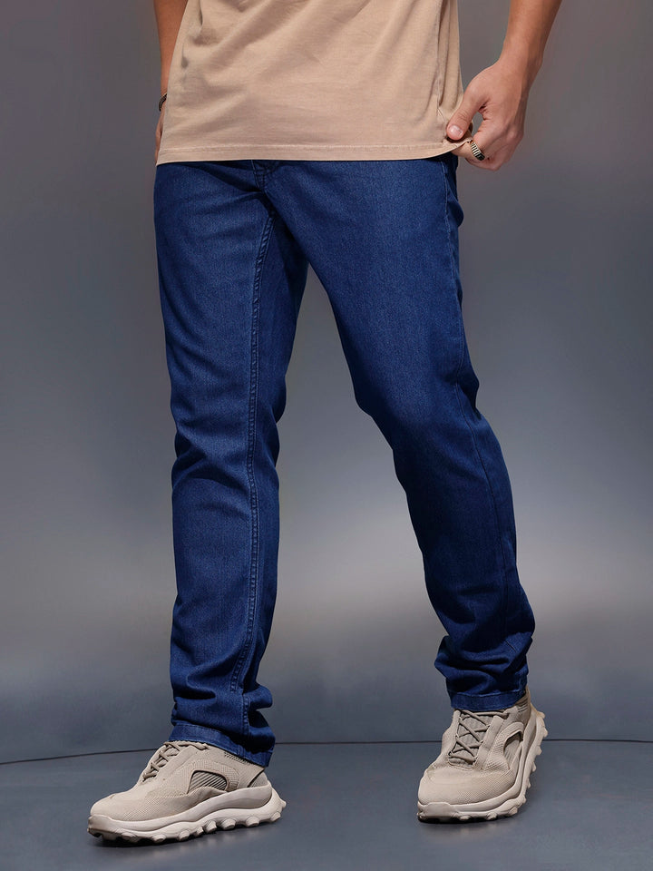 Classic Slim Fit Jeans   |  Dark Blue