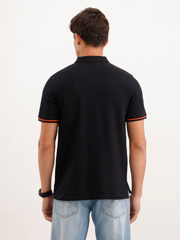 Wrogn x SRH Travel Polo | Black