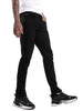 Classic Black Twill Woven Jeans