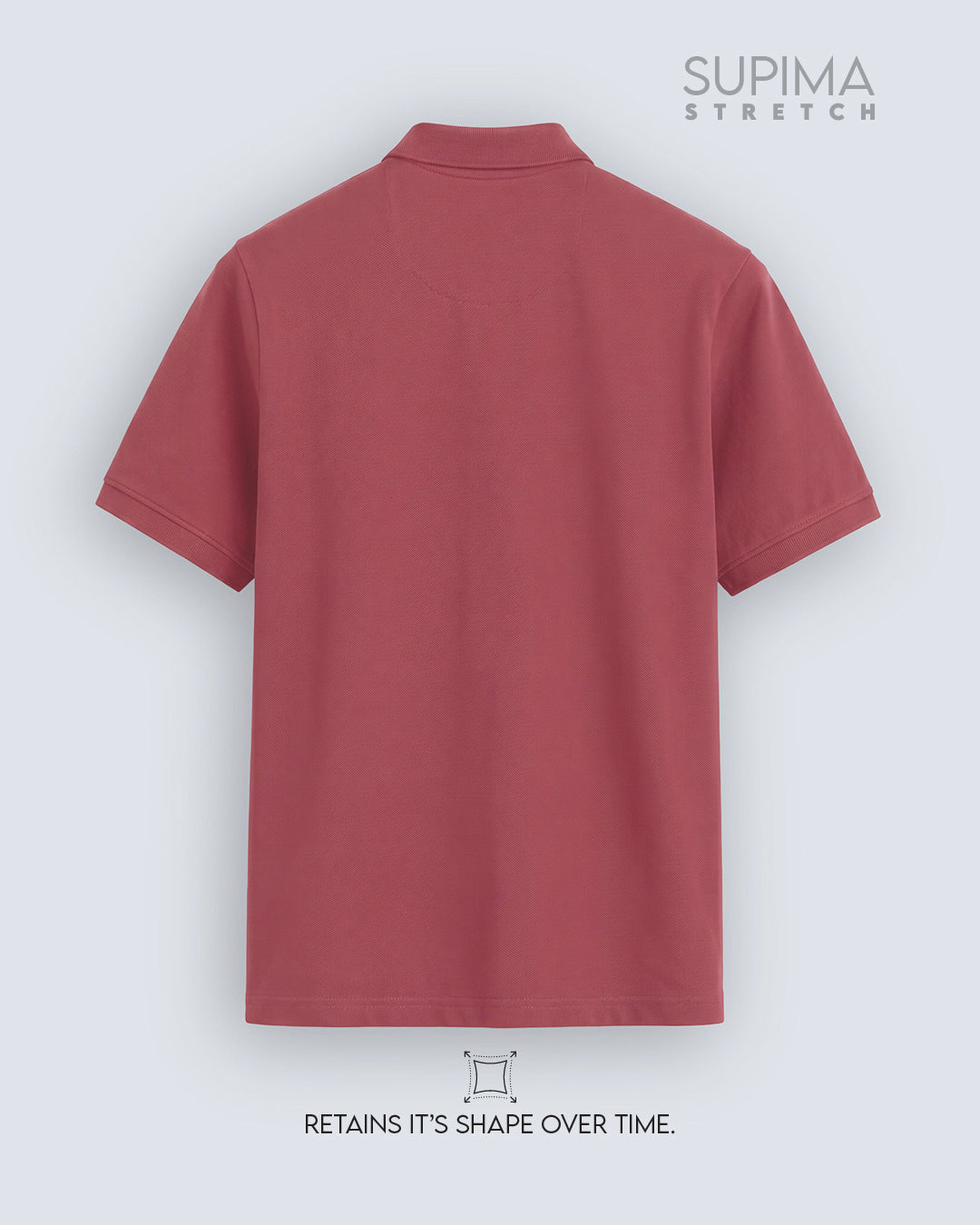 Essential Supima Polo T-Shirt | Essential | Wine