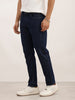 Solid Regular Fit Denim Jeans | Dark Blue