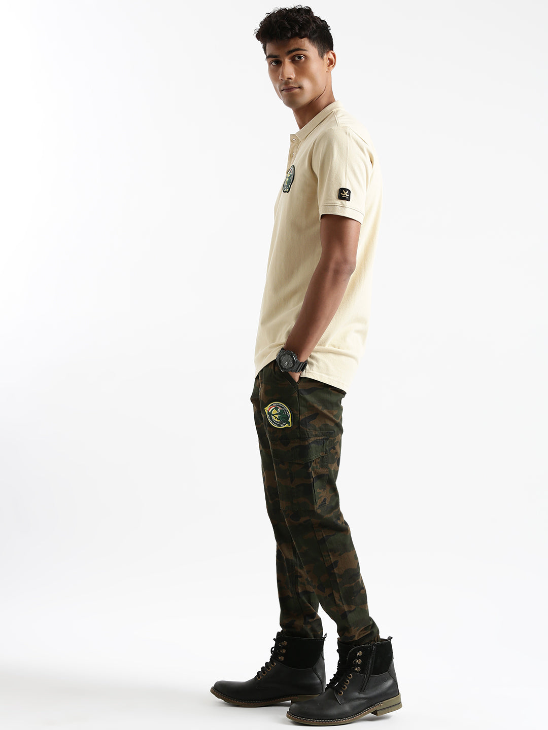 Indian Infantry By A47 Polo T-Shirt