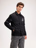 Comfort Fit Double Pocket Jacket  | Black