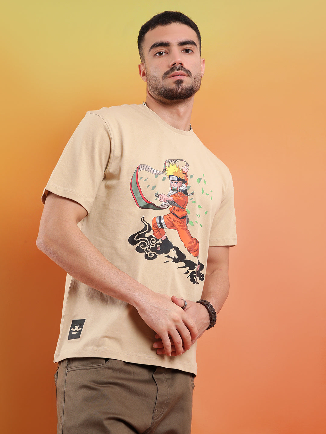 Summoning Scroll Beige Naruto T-Shirt