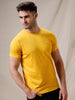 Basic Solid Yellow Wrogn T-Shirt