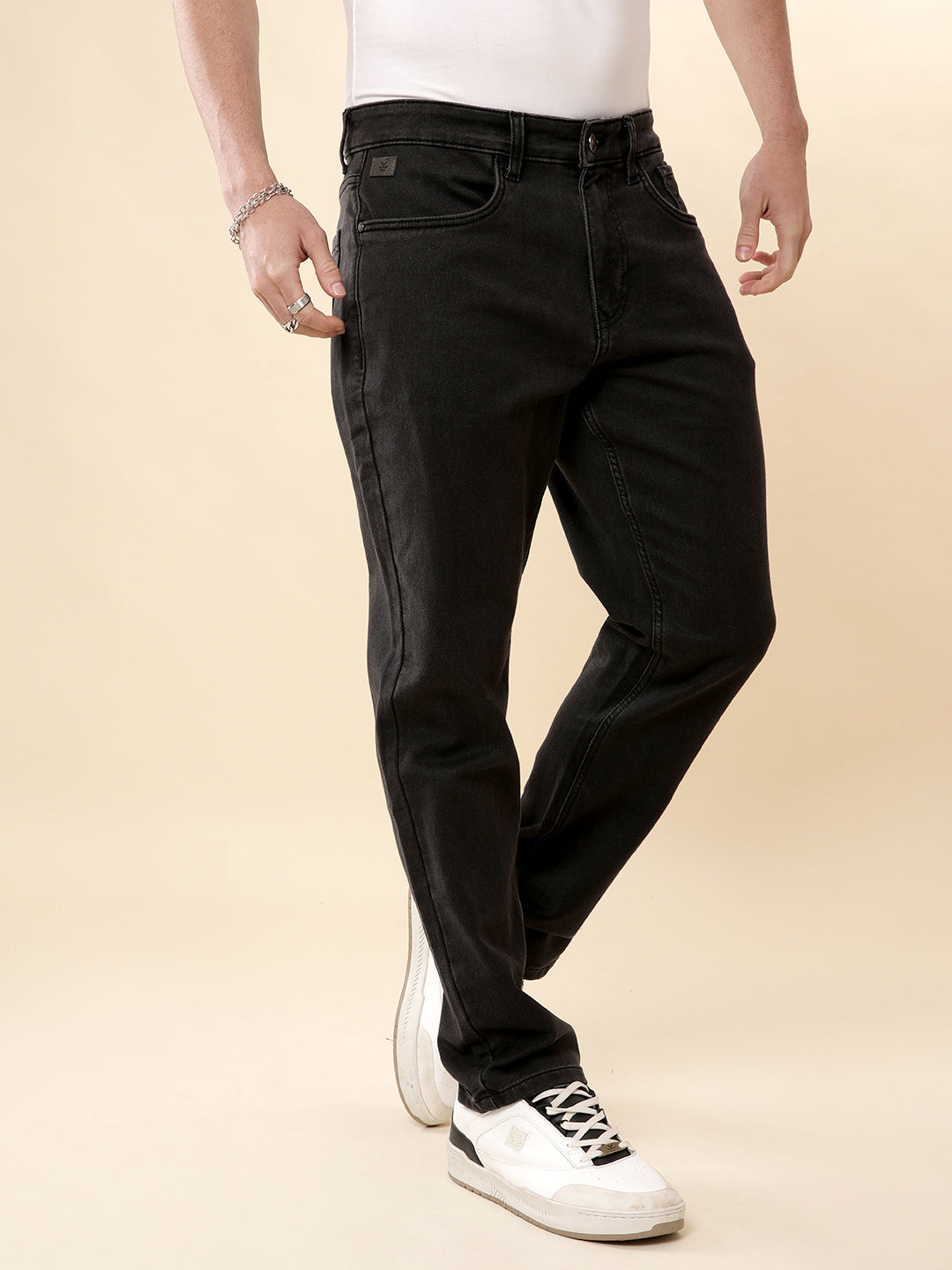 Classic Dark Grey Relaxed Fit Jeans