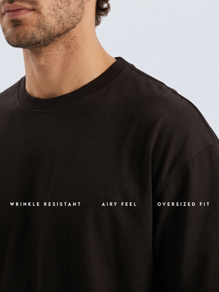 No Brainer Bounce Oversized T-Shirt | Essential | Black
