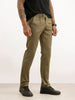 Solid Slim Fit Pleated Trouser | Olive | WTR0100SL5133W