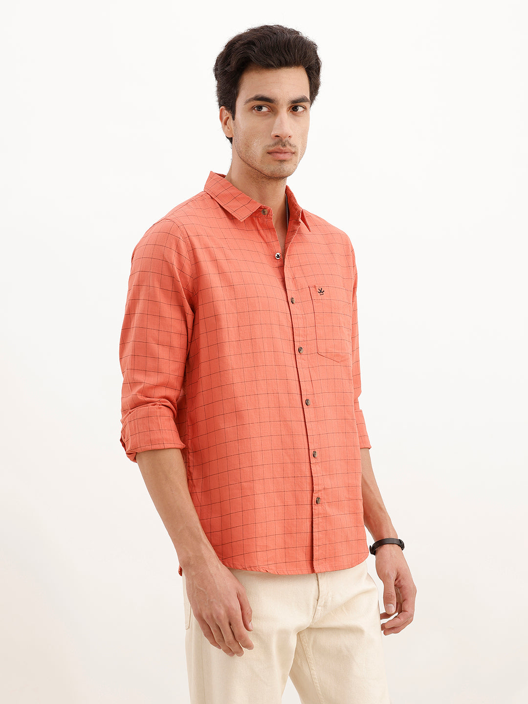 Classic Checkered Full Sleeve Shirt | Red
