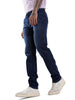 Casual Dark Blue Denim Jeans