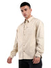 Beige Stamps Back Print Shirt