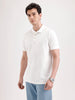 Jacquard Collar Polo T-Shirt  | Off White