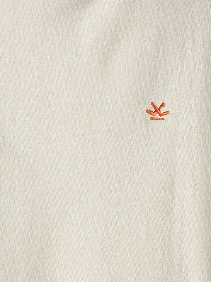 Casual Oversized T-Shirt | Beige