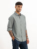 Classic Striped Full Sleeve Shirt | Green