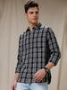 Black Checked Full Sleeve Shirt