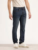 Slim Fit Daded Denim Jeans | Blue