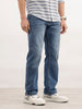 Anti Fit Faded Denim Jeans | Light Blue