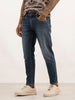 Washed Skinny Crop Fit Denim Jeans | Blue
