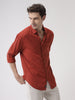 Premium Solid Rust Lyocell Shirt