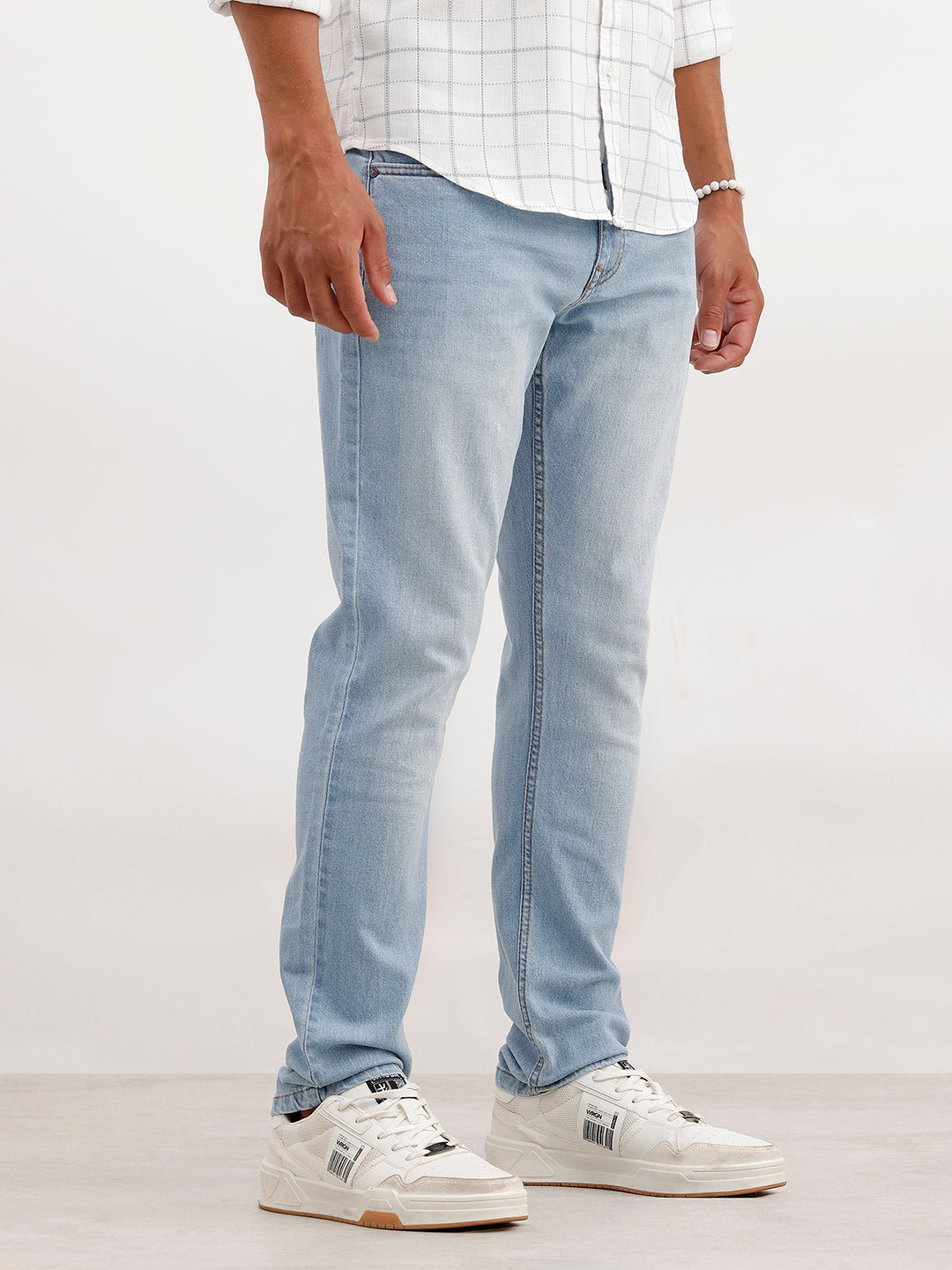 Slim Fit Denim Jeans | Light Blue