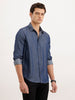 Regular Fit 100% Lyocell Shirt  | Navy Blue