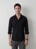 Smart Casual Shirt with Sleek Elevated Style | Black