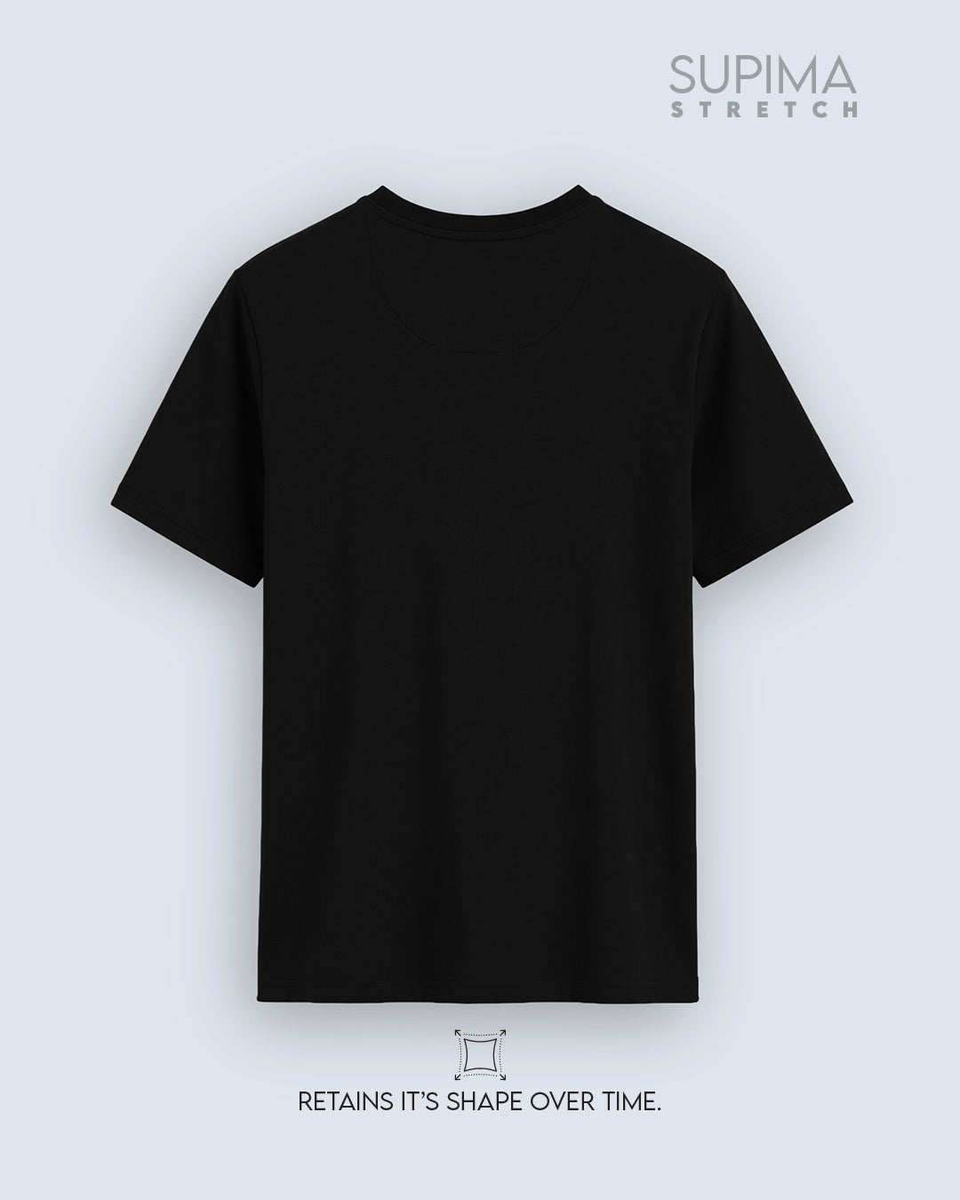 Essential Supima Crew Neck T-Shirt | Essential |  Black