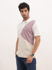 Classic Slim Fit Cut & Sew Polo T-Shirt | Off White