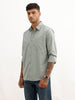 Solid Regular Fit Full Sleeve Shirt | Light Green