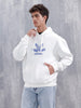 Men's Casual Branded Oversized Fit Sweatshirt | White